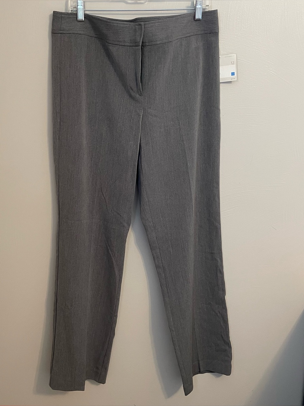 Liz Claiborne Audra Grey Dress Pants Size 12 NWT